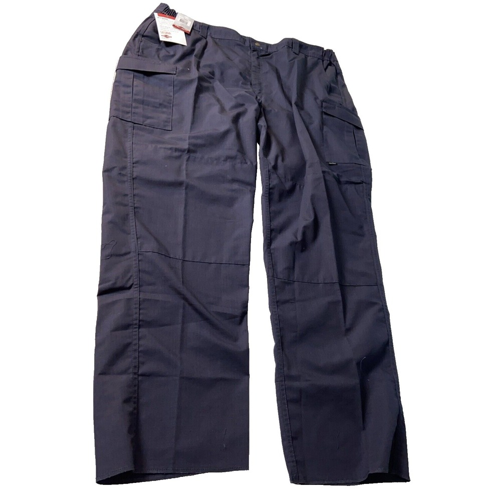 tru spec tactical mens cargo pants 50x37 Unhemmed Navy Military